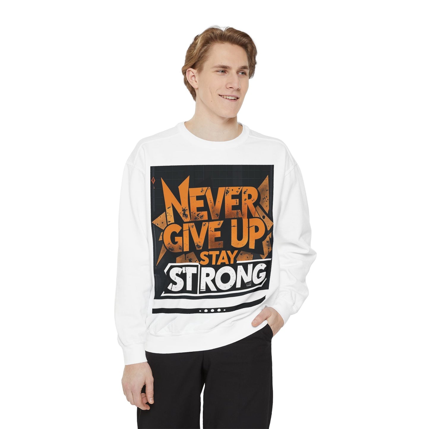 Unisex Garment-Dyed Sweatshirt
