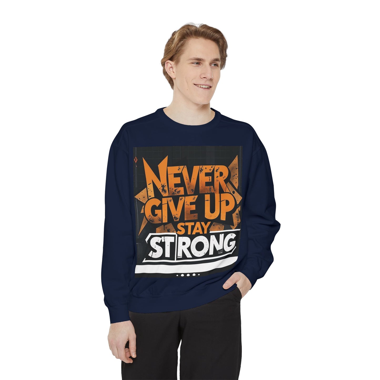 Unisex Garment-Dyed Sweatshirt