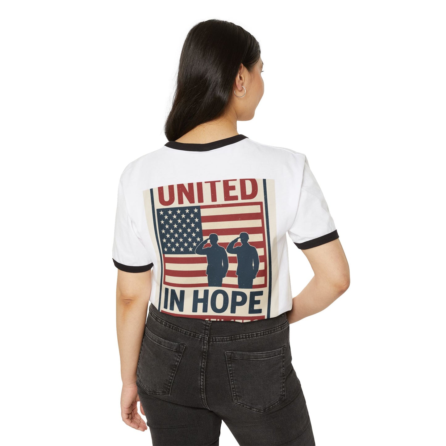 Freedom & Hope – July 4th Edition Ringer Tee by NovaDesigns.